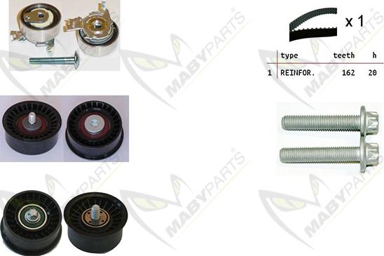 Mabyparts OBK010101 - Kit de distribution cwaw.fr