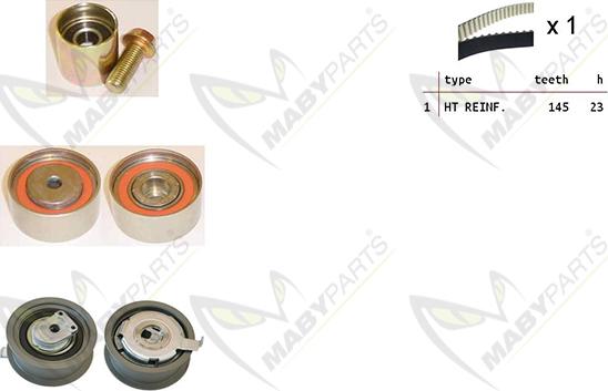 Mabyparts OBK010342 - Kit de distribution cwaw.fr