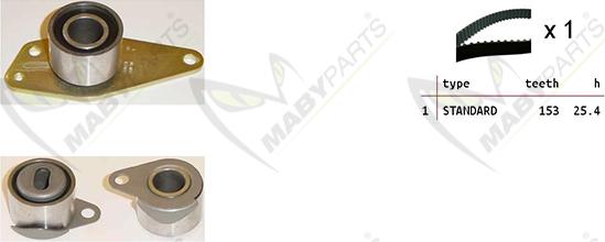 Mabyparts OBK010302 - Kit de distribution cwaw.fr