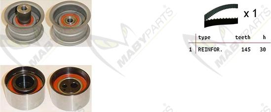 Mabyparts OBK010299 - Kit de distribution cwaw.fr