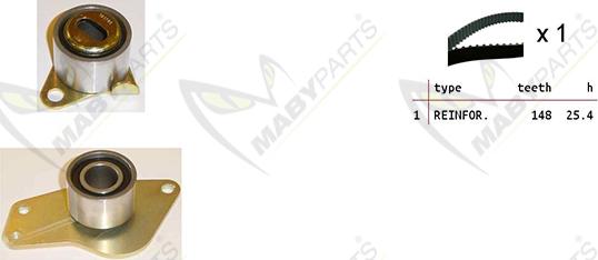 Mabyparts OBK010295 - Kit de distribution cwaw.fr