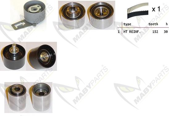 Mabyparts OBK010226 - Kit de distribution cwaw.fr