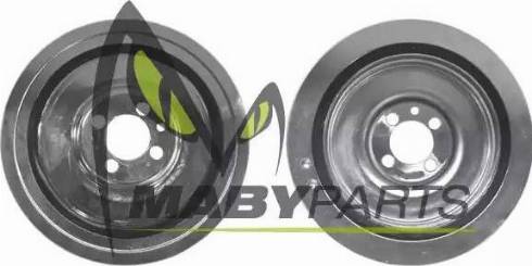 Mabyparts PV01197O - Poulie, vilebrequin cwaw.fr