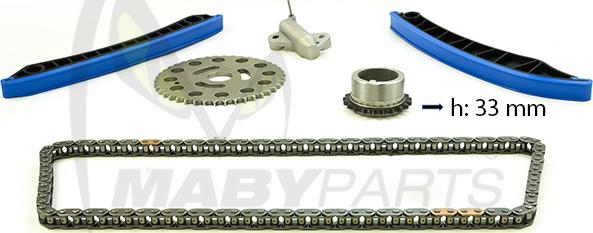 Mabyparts OTK031115 - Kit de distribution par chaîne cwaw.fr