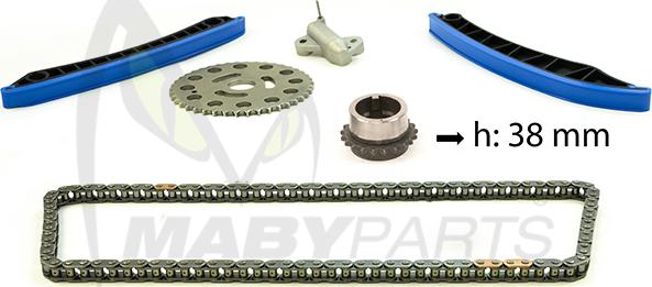 Mabyparts OTK032115 - Kit de distribution par chaîne cwaw.fr