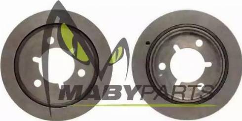 Mabyparts PV78091O - Poulie, vilebrequin cwaw.fr