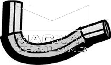 Mackay Rubber MT4107 - Durite de radiateur cwaw.fr