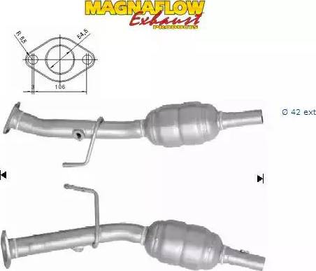 Magnaflow 69502 - Catalyseur cwaw.fr