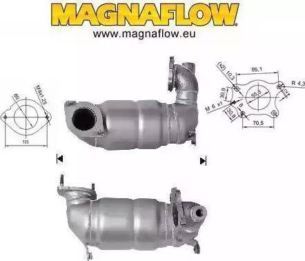 Magnaflow 65605D - Catalyseur cwaw.fr