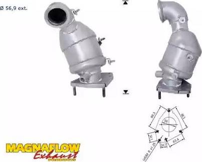 Magnaflow 65811D - Catalyseur cwaw.fr