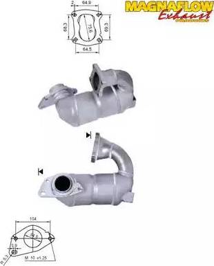 Magnaflow 66301D - Catalyseur cwaw.fr