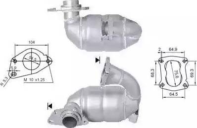 Magnaflow 66317D - Catalyseur cwaw.fr