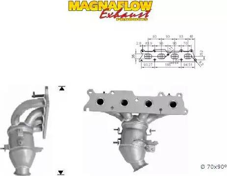 Magnaflow 60911 - Catalyseur cwaw.fr