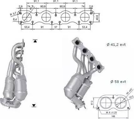 Magnaflow 60618 - Catalyseur cwaw.fr