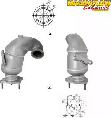 Magnaflow 61801D - Catalyseur cwaw.fr