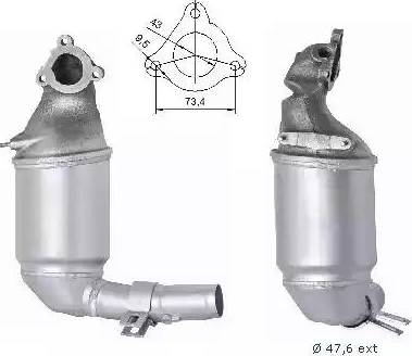 Magnaflow 61822D - Catalyseur cwaw.fr