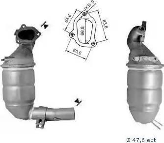 Magnaflow 62519D - Catalyseur cwaw.fr