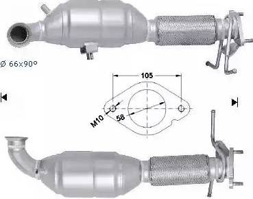 Magnaflow 62518D - Catalyseur cwaw.fr