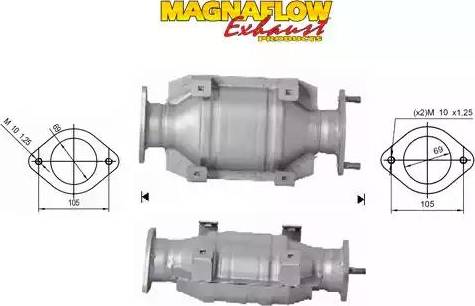 Magnaflow 85618 - Catalyseur cwaw.fr