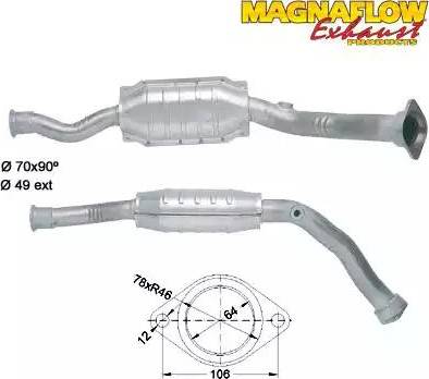 Magnaflow 86016 - Catalyseur cwaw.fr