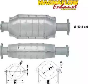 Magnaflow 86304 - Catalyseur cwaw.fr