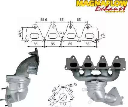 Magnaflow 86385 - Catalyseur cwaw.fr