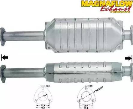 Magnaflow 80061D - Catalyseur cwaw.fr