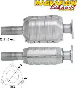 Magnaflow 81861D - Catalyseur cwaw.fr