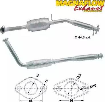 Magnaflow 87618 - Catalyseur cwaw.fr