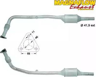 Magnaflow 87008 - Catalyseur cwaw.fr