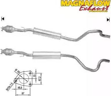 Magnaflow 74501D - Catalyseur cwaw.fr