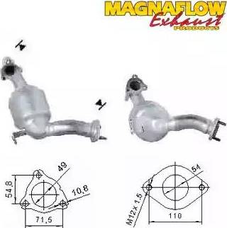 Magnaflow 74802D - Catalyseur cwaw.fr