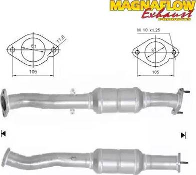 Magnaflow 75616 - Catalyseur cwaw.fr