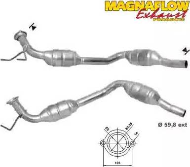 Magnaflow 75021D - Catalyseur cwaw.fr