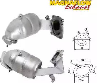 Magnaflow 75815D - Catalyseur cwaw.fr