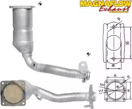 Magnaflow 76013 - Catalyseur cwaw.fr