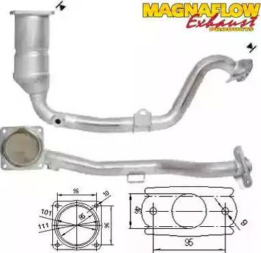 Magnaflow 76025 - Catalyseur cwaw.fr