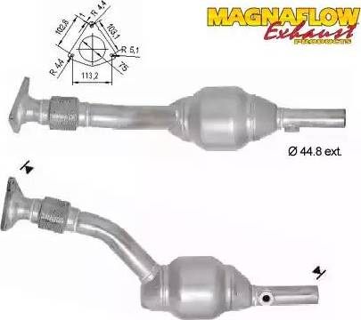 Magnaflow 76351 - Catalyseur cwaw.fr