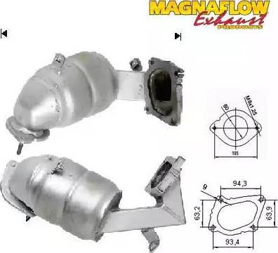 Magnaflow 76308D - Catalyseur cwaw.fr