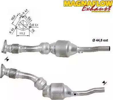 Magnaflow 76334 - Catalyseur cwaw.fr