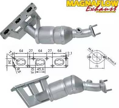 Magnaflow 70604 - Catalyseur cwaw.fr