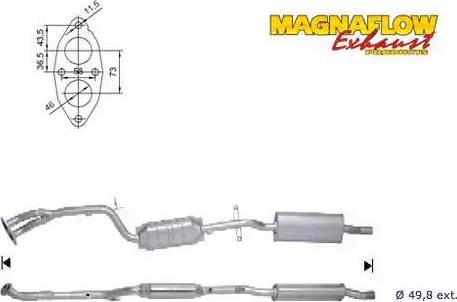 Magnaflow 70622 - Catalyseur cwaw.fr