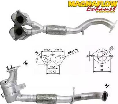 Magnaflow 70004 - Catalyseur cwaw.fr