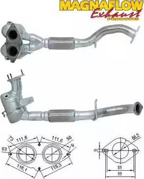 Magnaflow 70005 - Catalyseur cwaw.fr