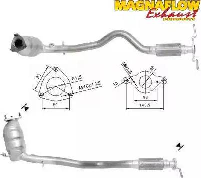 Magnaflow 70001 - Catalyseur cwaw.fr