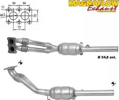 Magnaflow 70209 - Catalyseur cwaw.fr