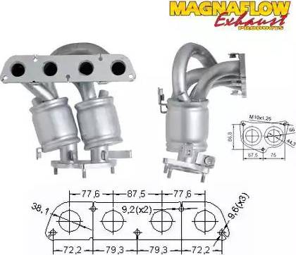 Magnaflow 78012 - Catalyseur cwaw.fr