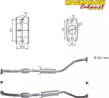 Magnaflow 78029 - Catalyseur cwaw.fr