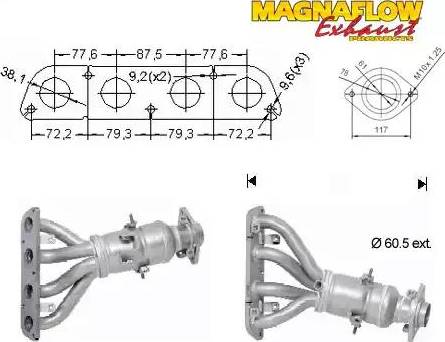 Magnaflow 78025 - Catalyseur cwaw.fr