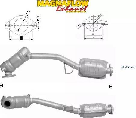 Magnaflow 77401 - Catalyseur cwaw.fr